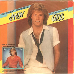 Andy Gibb (Our Love) Don't Throw It All Away / One More Look At The Night USED VINYL 7INCH SINGLE