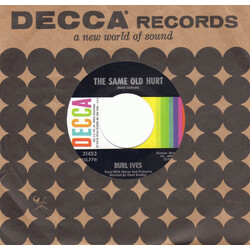 Burl Ives The Same Old Hurt / Curry Road USED VINYL 7INCH 45 RPM