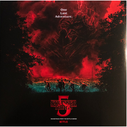 Various Stranger Things 5 Vinyl LP USED