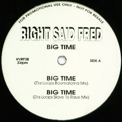 Right Said Fred Big Time Vinyl 12" USED