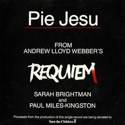 Sarah Brightman / Paul Miles-Kingston / Placido Domingo Pie Jesu Vinyl 12" USED