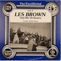 Les Brown And His Orchestra The Uncollected Les Brown, Vol. 4, 1956-1957 Vinyl LP USED