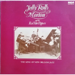 Jelly Roll Morton's Red Hot Peppers The King Of New Orleans Jazz Vinyl LP USED