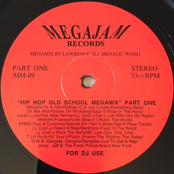 Various Hip Hop Old School Megamix Vinyl LP USED