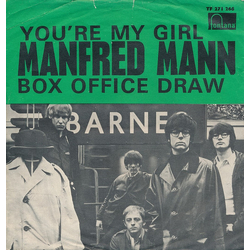 Manfred Mann You're My Girl / Box Office Draw Vinyl 7" USED