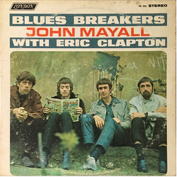 John Mayall / Eric Clapton Blues Breakers Vinyl LP USED