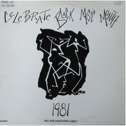 Various Celebrate Black Music Month 1981 Vinyl LP USED