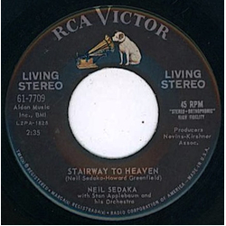 Neil Sedaka / Stan Applebaum And His Orchestra Stairway To Heaven / Forty Winks Away Vinyl 7" USED