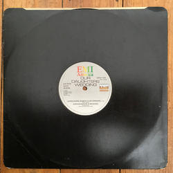 Our Daughter's Wedding Lawnchairs / Airline Vinyl 12" USED