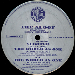 The Aloof / Zoey Coleman Scooter / The World As One Vinyl 12" USED