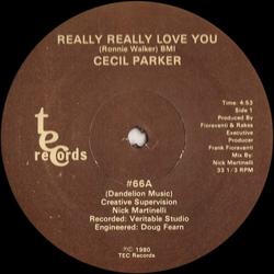 Cecil Parker Really Really Love You Vinyl 12" USED