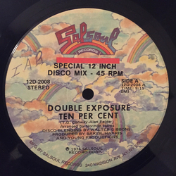 Double Exposure Ten Per Cent Vinyl 12" USED