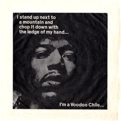 The Jimi Hendrix Experience Voodoo Chile Vinyl 7" USED