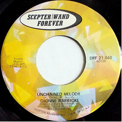 Dionne Warwick Unchained Melody USED VINYL 7INCH