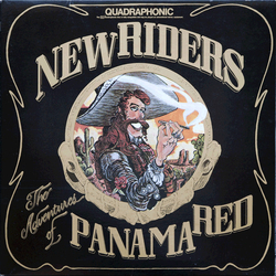 New Riders Of The Purple Sage The Adventures Of Panama Red Vinyl LP USED