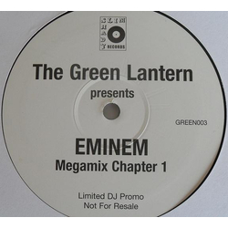 DJ Green Lantern Eminem Megamix Chapter 1 Vinyl 12" USED