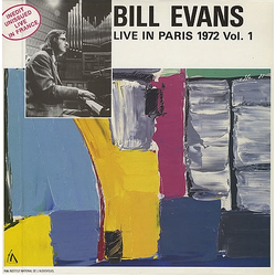 Bill Evans Live In Paris 1972 Vol. 1 Vinyl LP USED