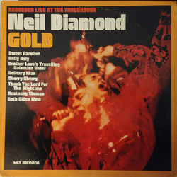 Neil Diamond Gold Vinyl LP USED