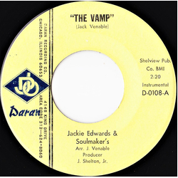 Jackie Edwards And The Soulmakers The Vamp Vinyl 7" USED