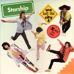 Starship (2) We Built This City Vinyl 12" USED