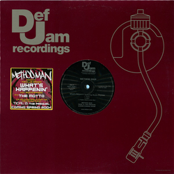 Method Man What's Happenin' Vinyl 12" USED