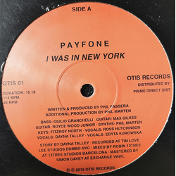 Payfone I Was In New York Vinyl 12" USED