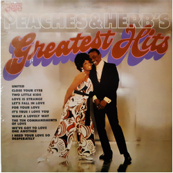 Peaches & Herb Peaches & Herb's Greatest Hits Vinyl LP USED