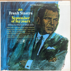 Frank Sinatra September Of My Years Vinyl LP USED