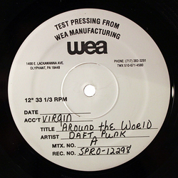 Daft Punk Around The World Vinyl 12" USED