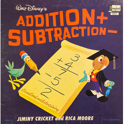 Jiminy Cricket / Rica Moore Addition And Subtraction Vinyl LP USED