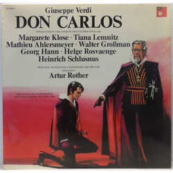 Giuseppe Verdi / Margarete Klose / Tiana Lemnitz / Mathieu Ahlersmeyer / Walter Grossmann / Georg Hann / Helge Roswaenge / Heinrich Schlusnus / Rundfu