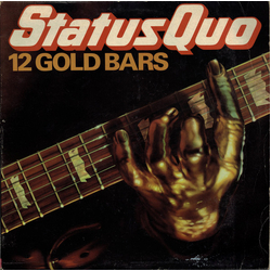 Status Quo 12 Gold Bars Vinyl LP USED