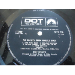 Michael Nesmith / The Wichita Train Whistle The Wichita Train Whistle Sings Vinyl LP USED