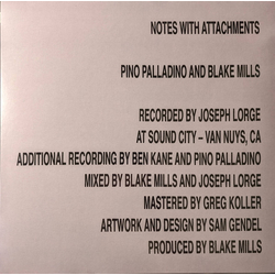 Pino Palladino / Blake Mills Notes With Attachments Vinyl LP USED