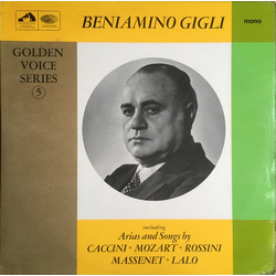 Beniamino Gigli Golden Voice Series No 5 Vinyl LP USED