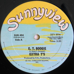 Extra T's E. T. Boogie Vinyl 12" USED
