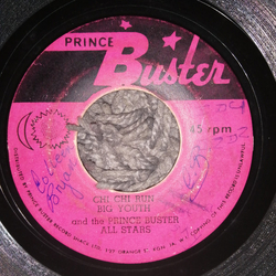Big Youth / Prince Buster's All Stars Chi Chi Run Vinyl 7" USED