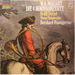 Wolfgang Amadeus Mozart / Erich Penzel / Wiener Symphoniker / Bernhard Paumgartner Die 4 Hornkonzerte Vinyl LP USED