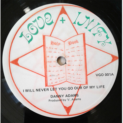 Danny Adams (2) / Jah Woosh I Will Never Let You Go Our Of My Life / Dreadlocks Affair Vinyl 12" USED
