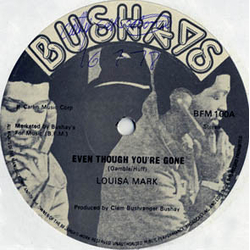 Louisa Mark Even Though You're Gone Vinyl 12" USED