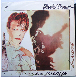 David Bowie Scary Monsters Vinyl LP USED