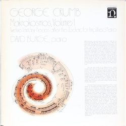 George Crumb / David Burge Makrokosmos, Volume I Vinyl LP USED