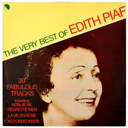 Edith Piaf The Very Best Of Edith Piaf Vinyl LP USED