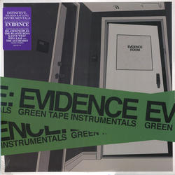 Evidence (2) Green Tape Instrumentals Vinyl LP USED
