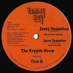 The Kryptic Krew / Tina B / Afrika Bambaataa & The Jazzy 5 Jazzy Sensation Vinyl 12" USED