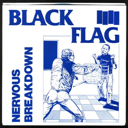 Black Flag Nervous Breakdown Vinyl 7" USED