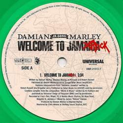 Damian Marley Welcome To Jamrock Vinyl 7" USED