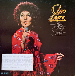 Cleo Laine Cleo Laine Live!!! At Carnegie Hall Vinyl LP USED