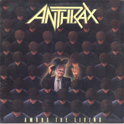Anthrax Among The Living Vinyl LP USED