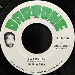 Jalen N'Gonda All About Me Vinyl 7" USED